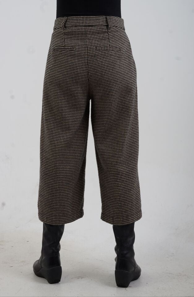Kazayağı Midi Boy Pantolon BEJ - M