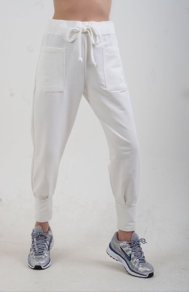 Summer Jogger Pantolon EKRU - M