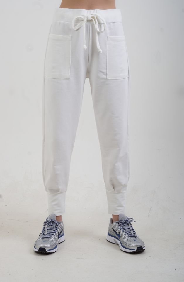 Summer Jogger Pantolon EKRU - S
